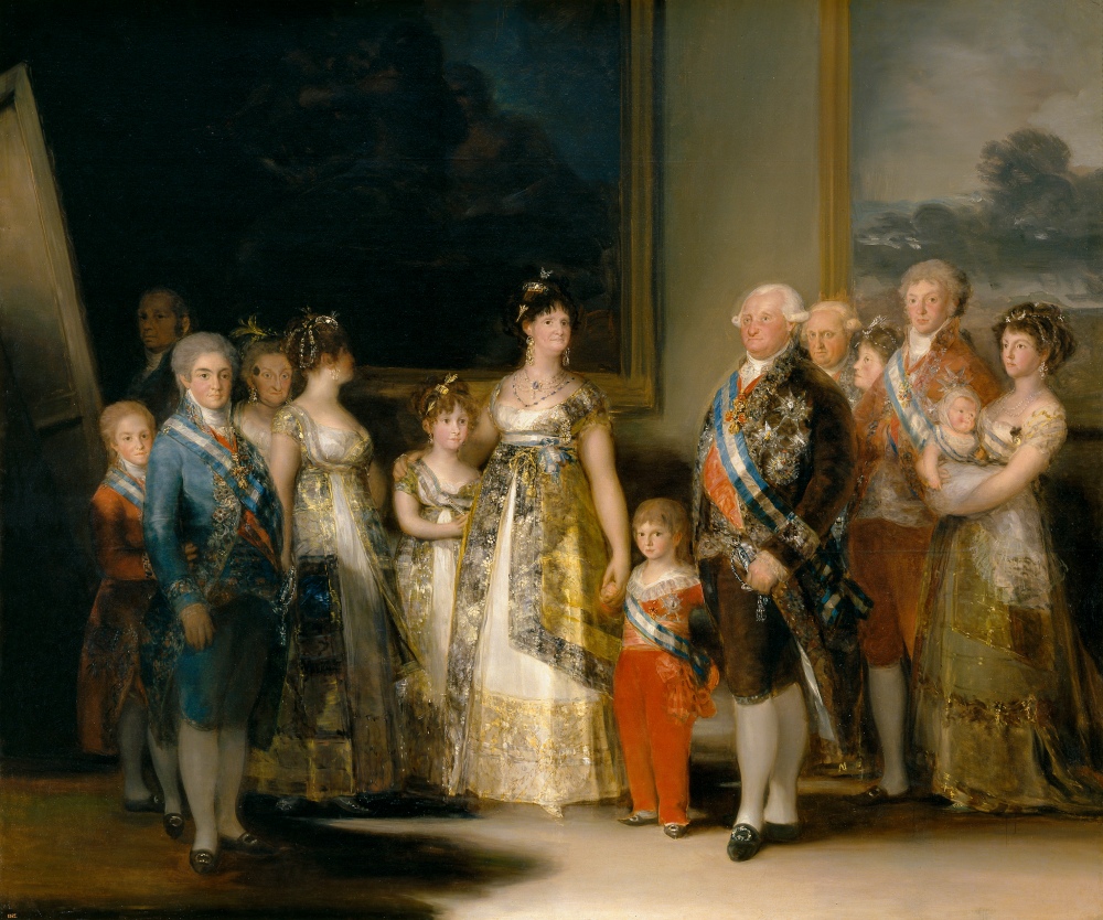Portrait of the Royal Family of Carlos IV